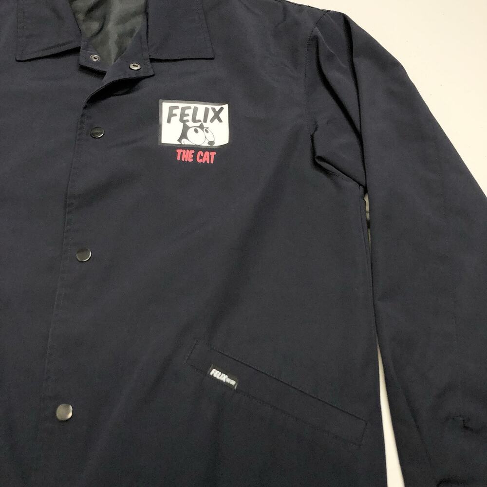 GU X FELIX the Cat Navy Blue Jacket Adult Size SMALL Dream Works - Picture 4 of 9